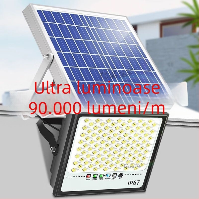 Lampă solară de exterior pentru grădină și iluminat stradal, opțiuni de putere: 300W, 3000W, 5000W, 10000W; IP65; 36V; SMD2835