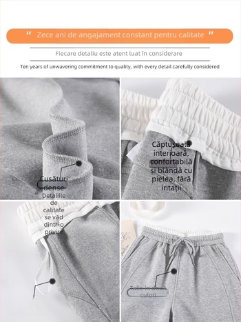 Pantaloni sport galbeni pentru femei, talie înaltă, cu falduri, croi lejer, drept și larg, în stil Lulu, primăvară-toamnă