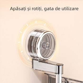 Suport rotativ cu ventuze, organizator de bucătărie pentru ceapă, ghimbir și usturoi