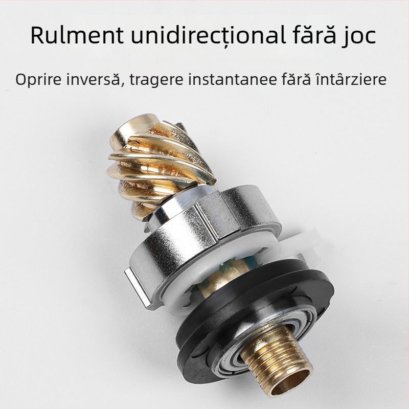 Mulineta din metal total pentru aruncări lungi, pescuit marin și la stâncă