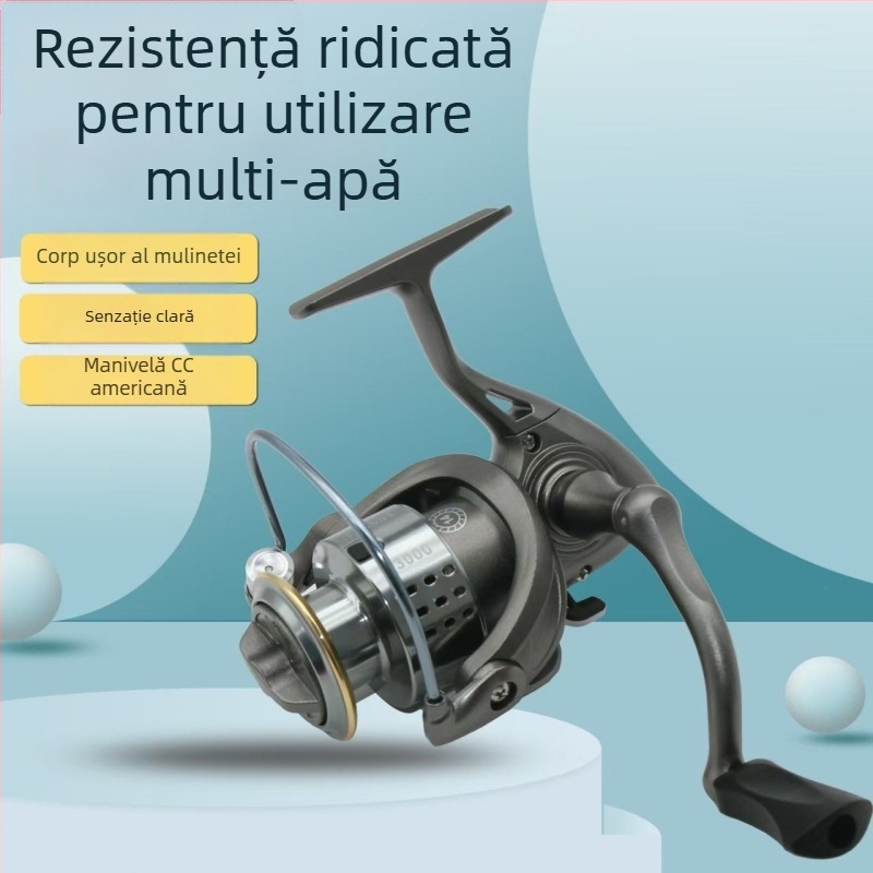 Fiasst mulinetă de pescuit spinning pentru aruncări la distanță