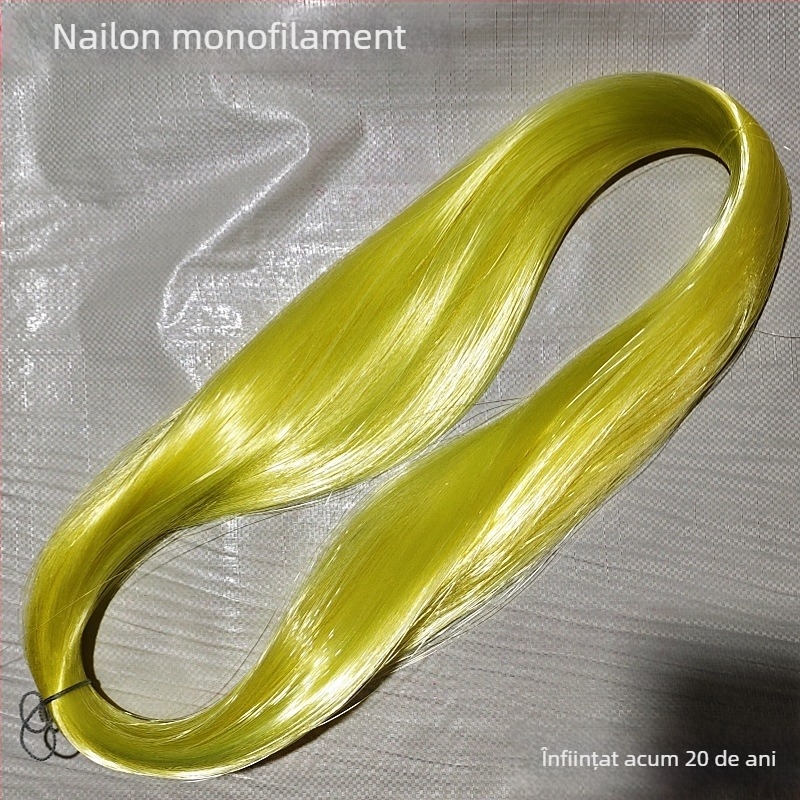 Fir monofilament din nylon pentru pescuit și fir de reparație a plaselor, rezistență ridicată