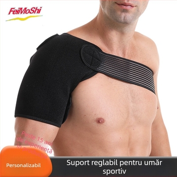 Protecție de umăr respirabilă pentru sporturi – pentru baschet, badminton, haltere, împins de la bancă și genuflexiuni