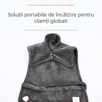 Șal electric de încălzire pentru umeri, cu control inteligent al temperaturii – umeri, spate și gât