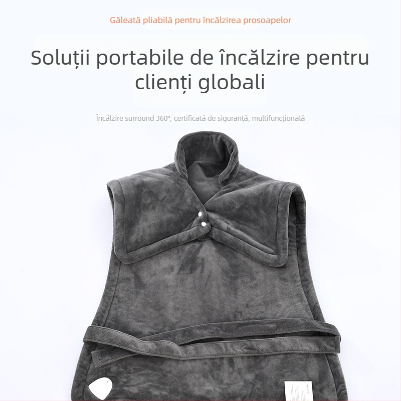 Șal electric de încălzire pentru umeri, cu control inteligent al temperaturii – umeri, spate și gât
