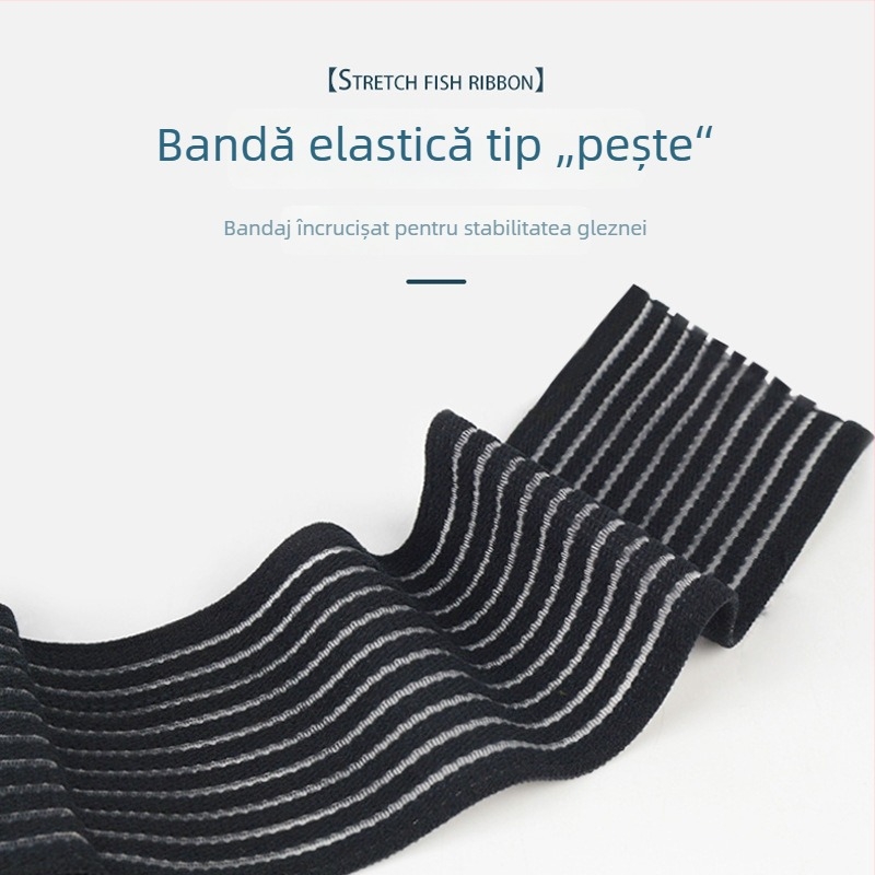 Protecție pentru gleznă cu șosete de compresie și bandaj, protecție pentru activități în aer liber, unisex, drumeții montane