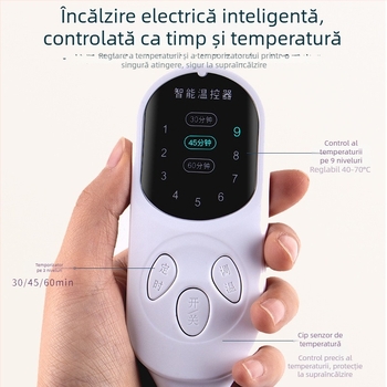 Pernă electrică pentru încălzire a umerilor și a gâtului, utilizare casnică