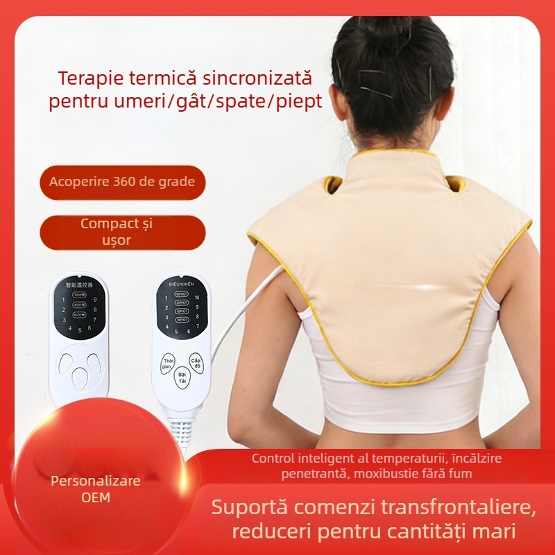 Pernă electrică pentru încălzire a umerilor și a gâtului, utilizare casnică