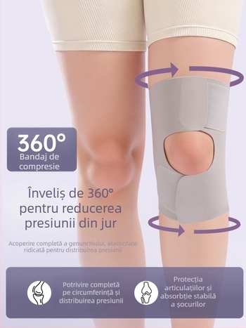Orteză medicală pentru genunchi – menisc, sprijin pentru leziuni, unisex, protecție articulară în sport