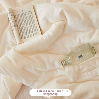Pilotă matern-infant cu umplutură din 50% fibre de soia, husă din 100% bumbac, pentru toate anotimpurile, nucleu cald, 3–3,5 kg