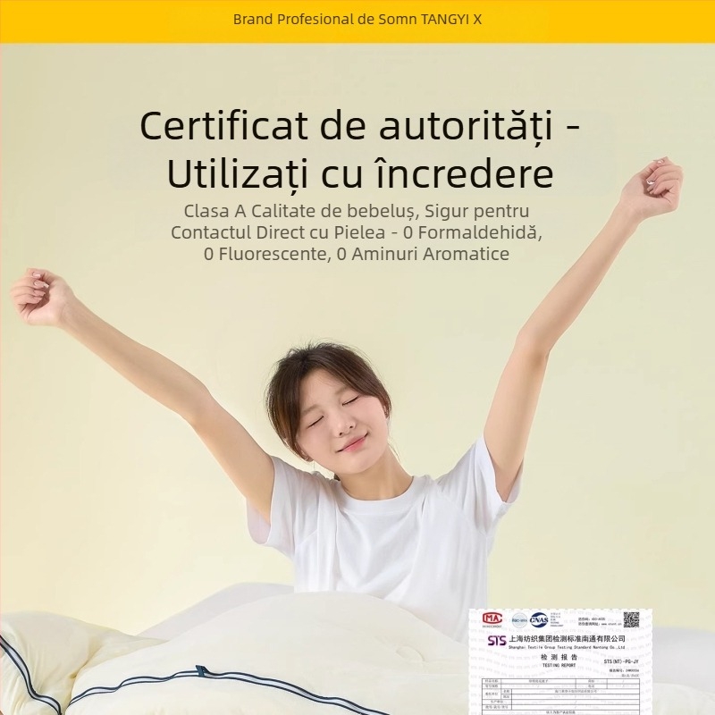 Pătură din fibre de soia, cu fermoar dublu, pentru toate anotimpurile, groasă și caldă