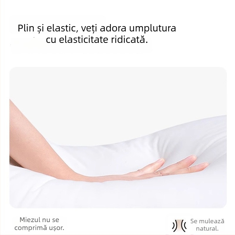 Pernă de maternitate în formă de cal marin, susținere cervicală, sprijin pentru talie, ajutor pentru somn, pernă lungă pentru somn pe o parte