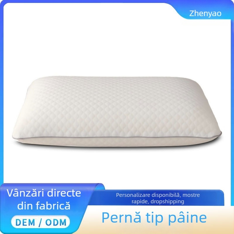 Pernă din spumă cu memorie, revenire lentă, suport pentru gât