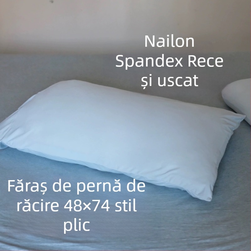 Husă de pernă Ice Silk cu căptușeală din nylon, Clasa A, pentru învelișul nucleului pernei, vară