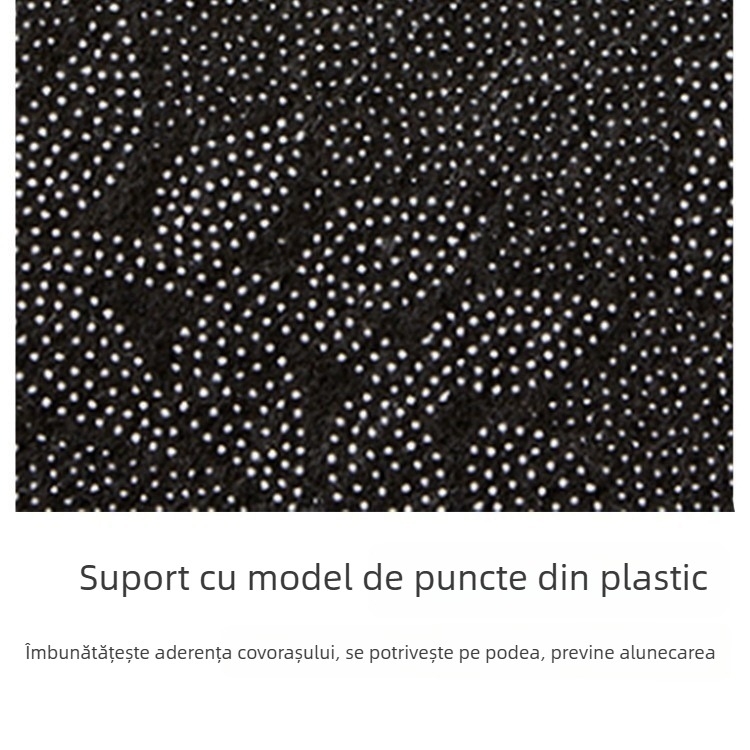 Covor circular pentru living cu textură 3D, covoraș decorativ pentru lângă masa de cafea, cu dungi și modele geometrice