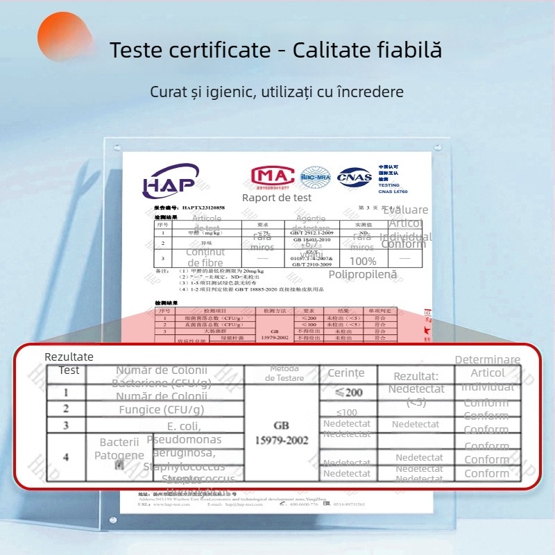 Prosoape de unică folosință, extrem de groase, ambalate individual, pentru hoteluri și pensiuni, pentru utilizare umedă și uscată