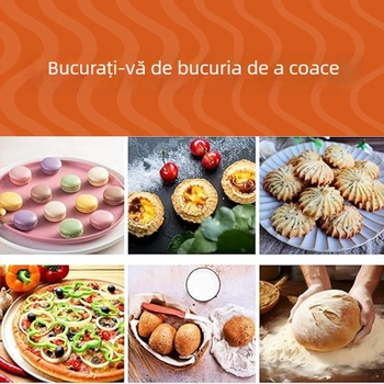 Covoraș de copt din silicon, 42 × 29,5 cm, mat pentru cuptor, rezistent la temperaturi înalte, bucătărie
