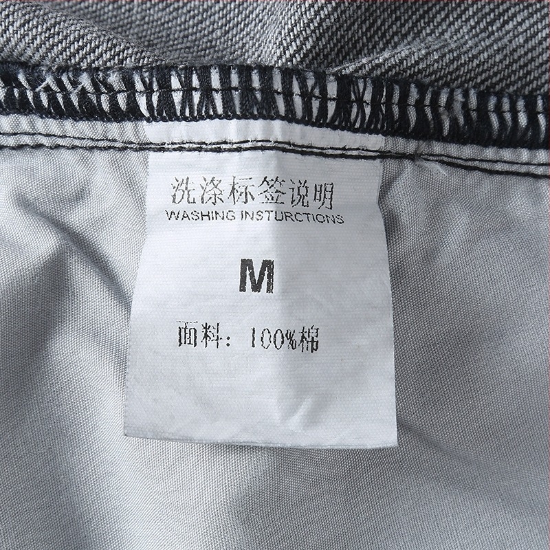 Șorturi denim americane vintage pentru bărbați, 100% bumbac, croială lejeră, drept, vară