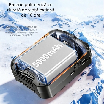 Ventilator de talie cu răcire pe semiconductori, mini aer condiționat portabil pentru exterior