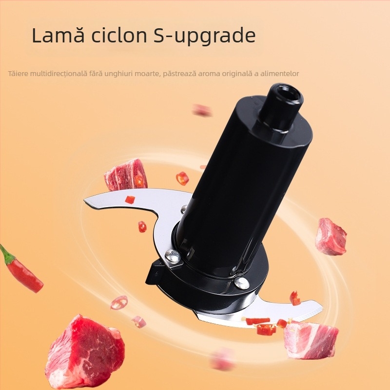 Măcinător electric de usturoi pentru carne și legume