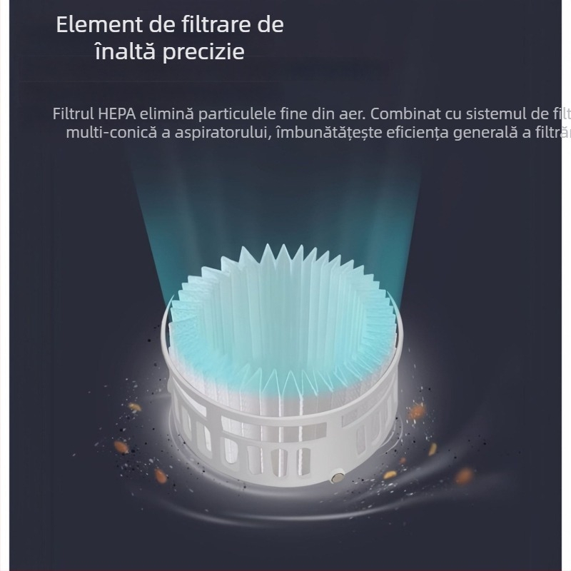 Set de filtre pentru aspiratorul K10 Pro fără fir: plasă de filtrare lavabilă, vată de filtrare, element de filtrare