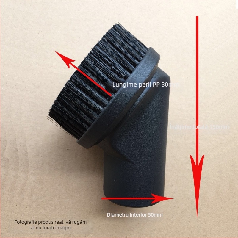 Accesorii pentru aspirator: cap de perie rotund BF501 BF502 BF858-3