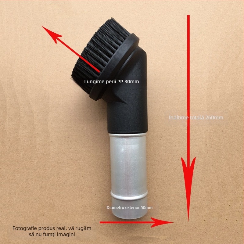 Accesorii pentru aspirator: cap de perie rotund BF501 BF502 BF858-3