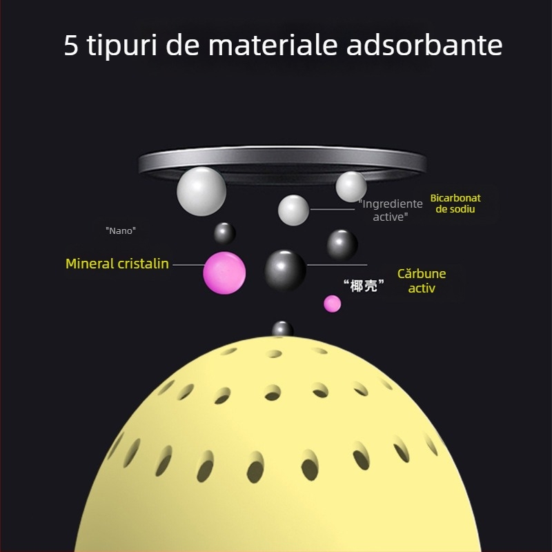 Deodorizant pentru frigider cu cărbune activ