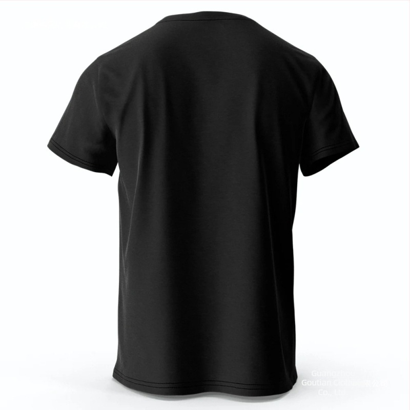 Tricou bărbați din bumbac cu imprimeu bere, oversize, croială lejeră de vară