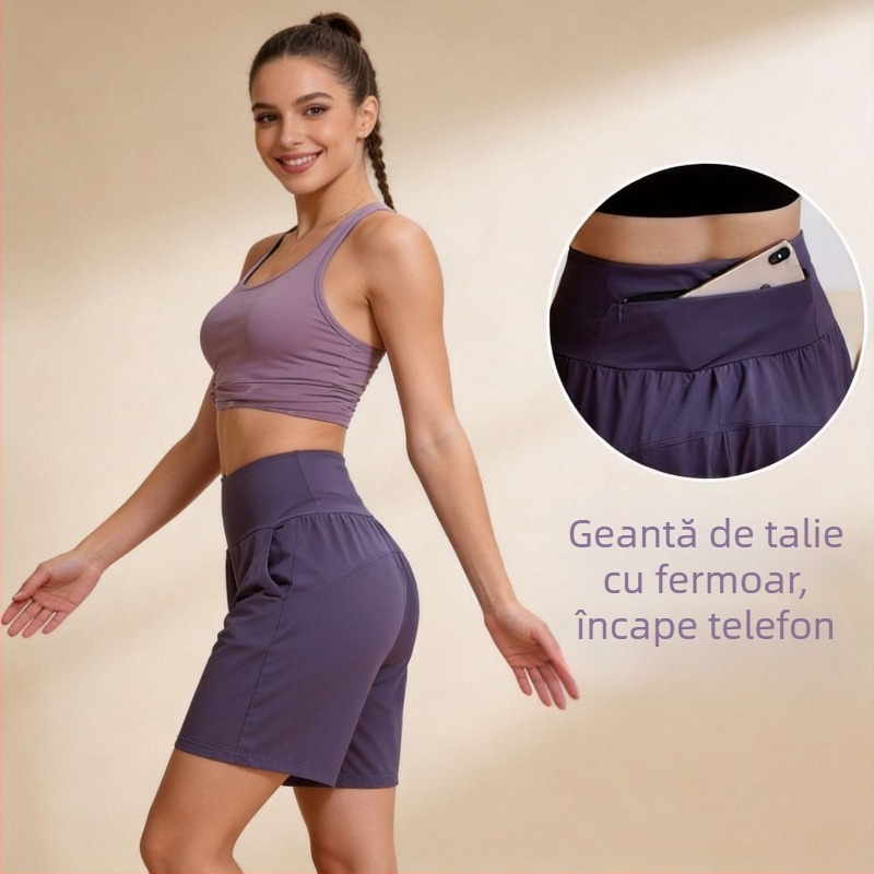 Pantaloni Harajuku, ușori, imprimeu, talie medie-joasă, cinci lungimi, design pe spatele taliei, țesătură tip piele, cu etichetă