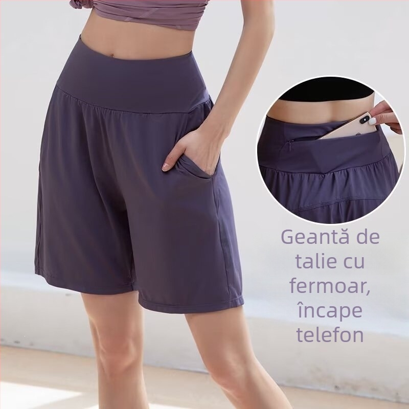 Pantaloni Harajuku, ușori, imprimeu, talie medie-joasă, cinci lungimi, design pe spatele taliei, țesătură tip piele, cu etichetă