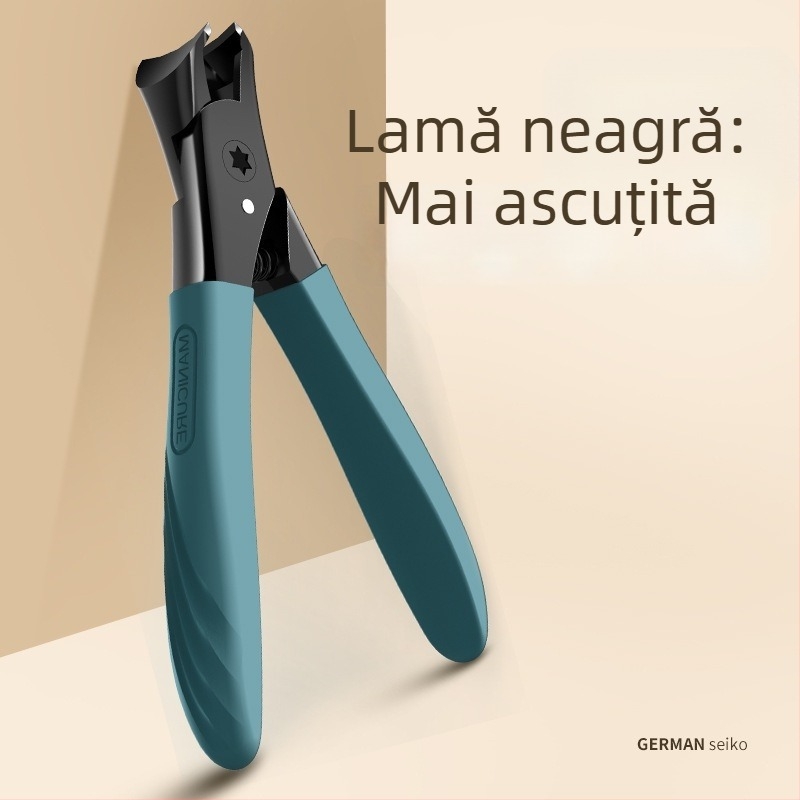 Noul instrument de pedicură pentru tăiat unghii, clește cu deschidere mare și gură înclinată, pentru uz casnic