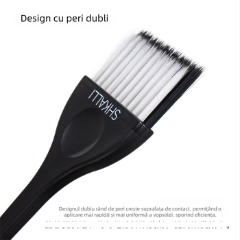 Pensulă pentru vopsit părul, cu peri moi, pentru stilisti – instrument profesional de colorare
