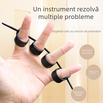 Expander universal degete pentru instrumente muzicale – deschizător degete pentru acorduri la chitară, antrenor degete pentru pian, accesorii