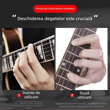 Expander universal degete pentru instrumente muzicale – deschizător degete pentru acorduri la chitară, antrenor degete pentru pian, accesorii