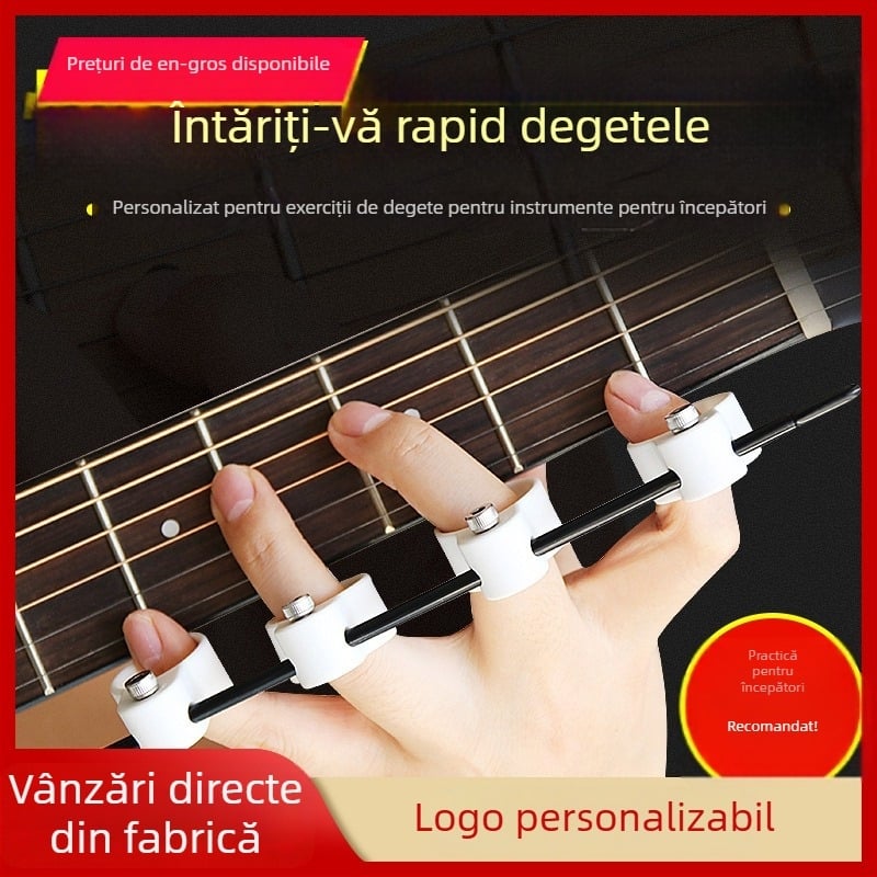 Expander universal degete pentru instrumente muzicale – deschizător degete pentru acorduri la chitară, antrenor degete pentru pian, accesorii
