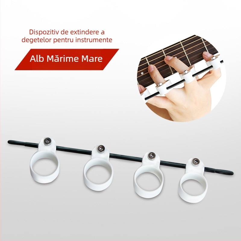 Expander universal degete pentru instrumente muzicale – deschizător degete pentru acorduri la chitară, antrenor degete pentru pian, accesorii