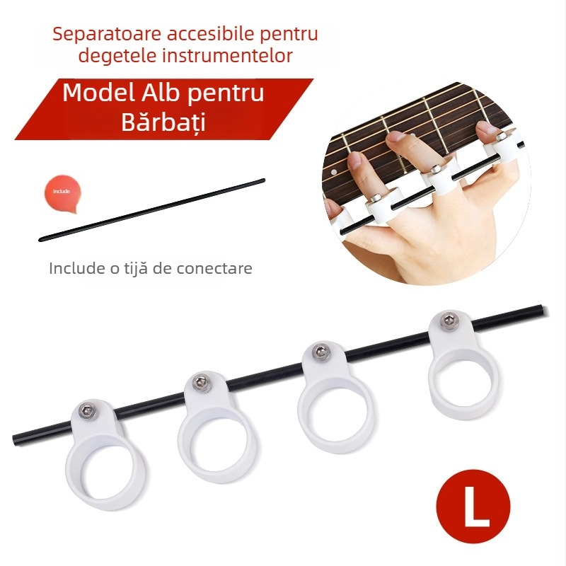 Expander universal degete pentru instrumente muzicale – deschizător degete pentru acorduri la chitară, antrenor degete pentru pian, accesorii