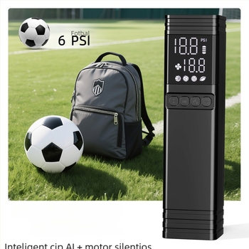 Pompa electrică de aer fără fir, portabilă, pentru fotbal, baschet și volei – umflător universal pentru mingi