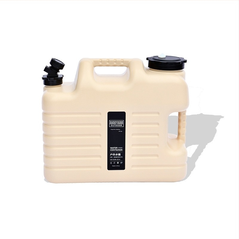 Găleată de apă de calitate alimentară pentru exterior, 12L/18L, portabilă pentru camping și transport cu mașina