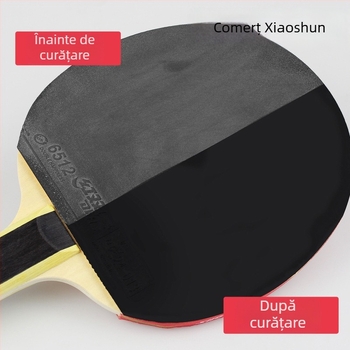 Set de curățare pentru cauciucul rachetei de ping-pong, agent de aderență și soluție de întreținere