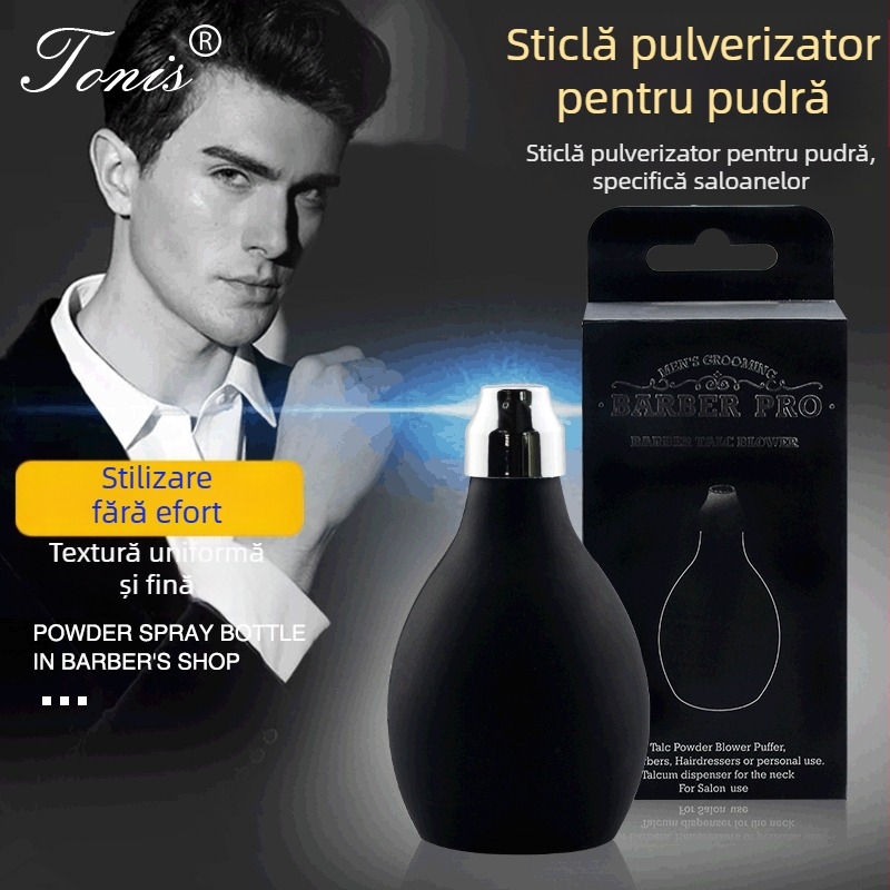 Tonis recipient silicon pentru pudră – pulverizator de pudră, pudră talc, fixare machiaj, 50 g