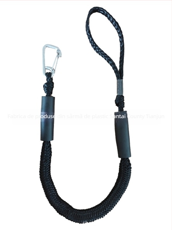 Sfoară de ancoraj pentru caiac din polietilenă, elastică, cu absorbție de șocuri, pentru acostare, dimensiuni 2ft/3ft/4ft