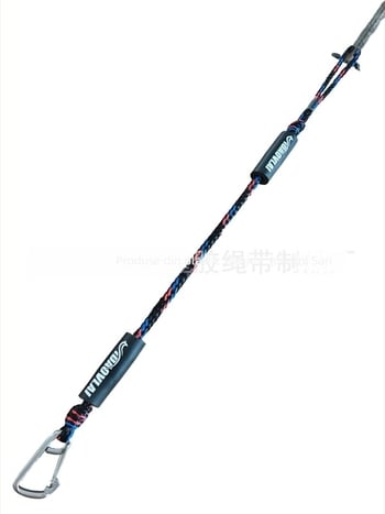 Sfoară de ancoraj pentru caiac din polietilenă, elastică, cu absorbție de șocuri, pentru acostare, dimensiuni 2ft/3ft/4ft