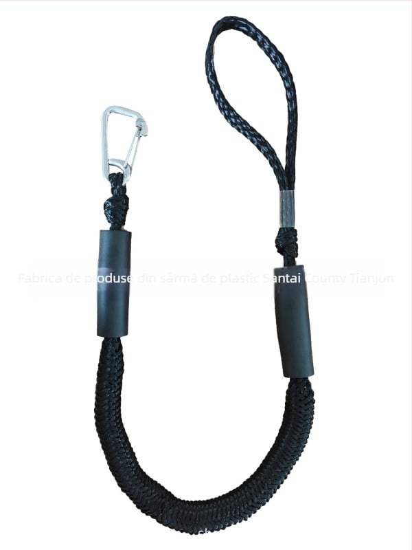 Sfoară de ancoraj pentru caiac din polietilenă, elastică, cu absorbție de șocuri, pentru acostare, dimensiuni 2ft/3ft/4ft