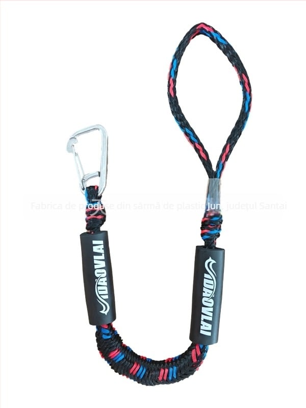 Sfoară de ancoraj pentru caiac din polietilenă, elastică, cu absorbție de șocuri, pentru acostare, dimensiuni 2ft/3ft/4ft