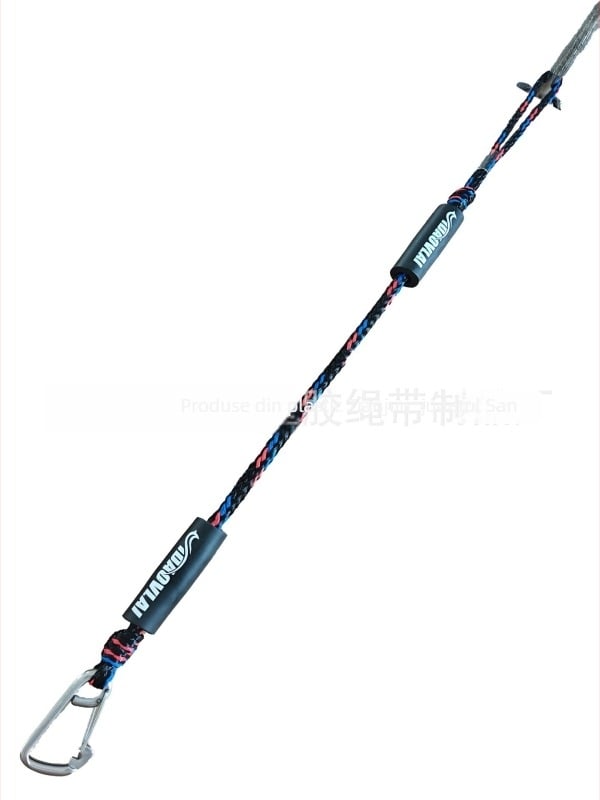 Sfoară de ancoraj pentru caiac din polietilenă, elastică, cu absorbție de șocuri, pentru acostare, dimensiuni 2ft/3ft/4ft