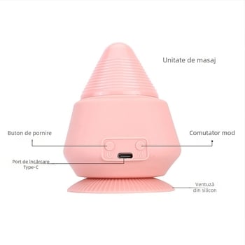 Noul masajer electric pentru uz casnic, masaj multifuncțional pentru umeri, gât, talie și spate, pentru relaxarea mușchilor, masaj fascial mini portabil