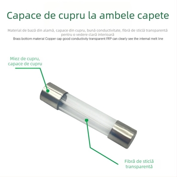 Cutie de siguranțe cu cabluri pentru biciclete electrice, motociclete și scutere – protecție a circuitului 250V