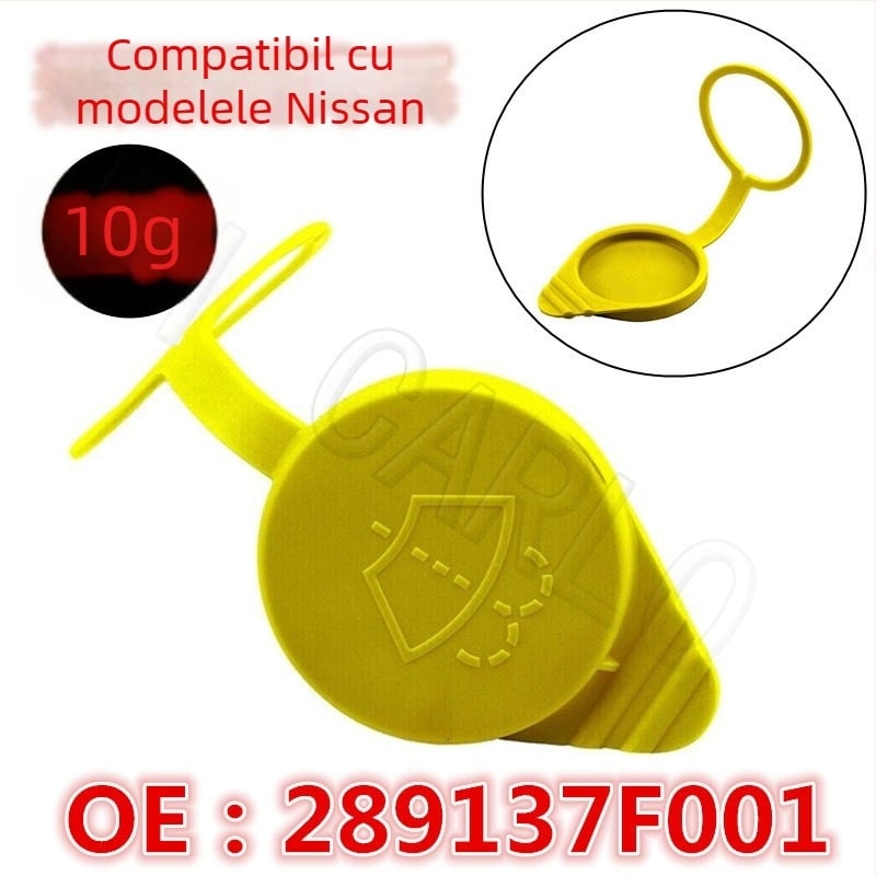 Capac rezervor lichid parbriz Nissan Pathfinder, față, model 289137F001, material: TPE